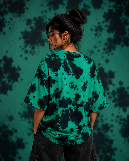 Unisex Tie Dye Oversized T-Shirt