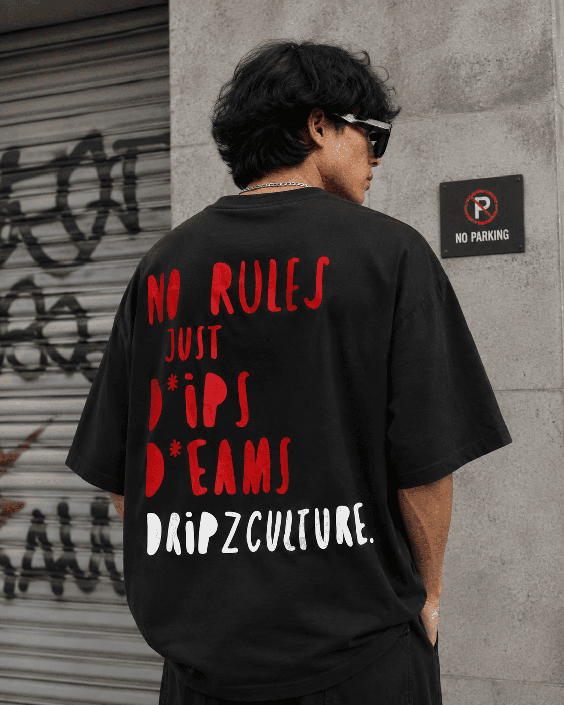 The 3D's Oversized T-Shirt
