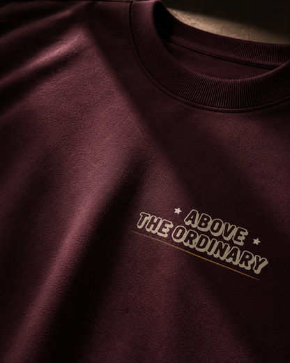 Above the Ordinary Oversized T-Shirt
