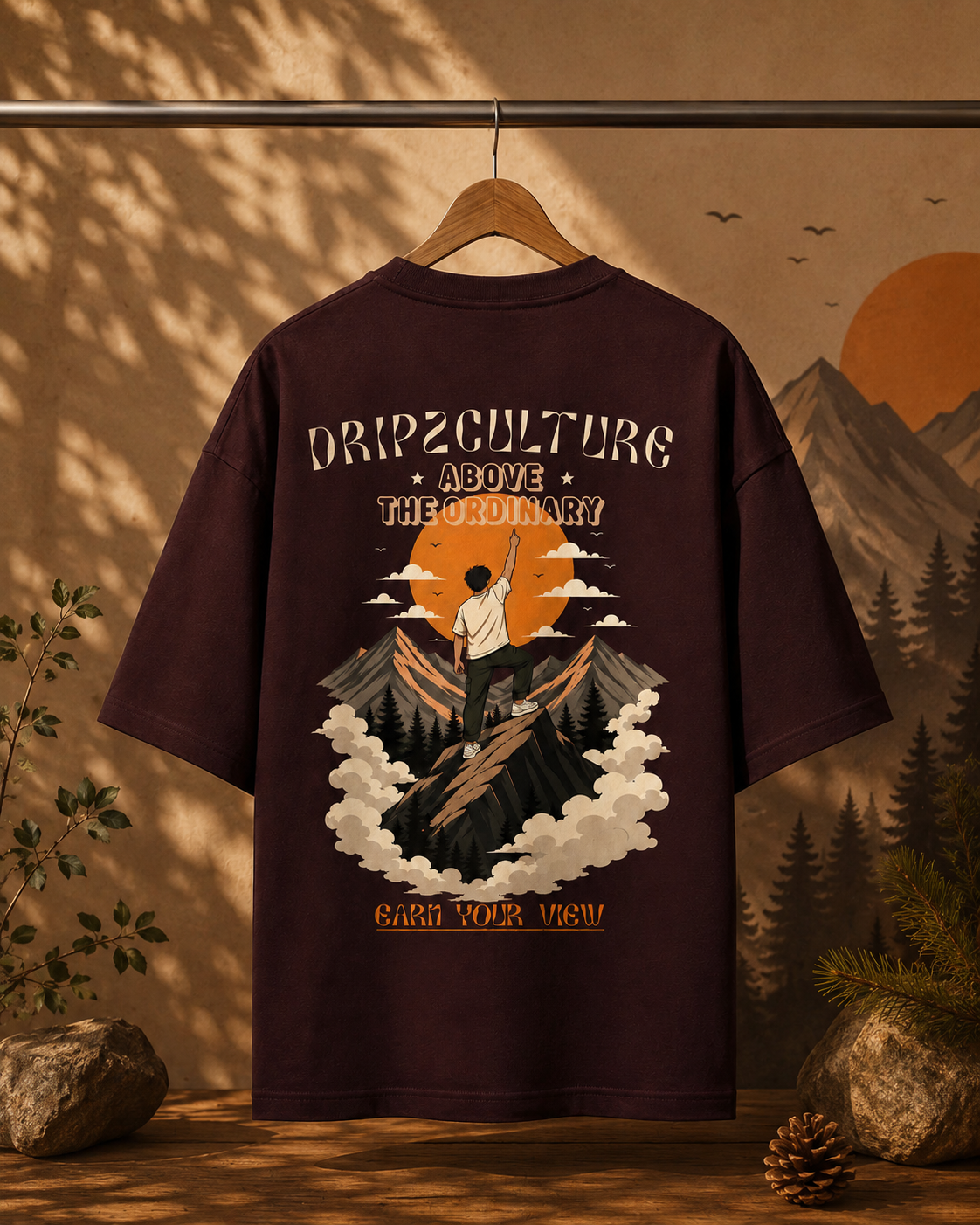 Above the Ordinary Oversized T-Shirt