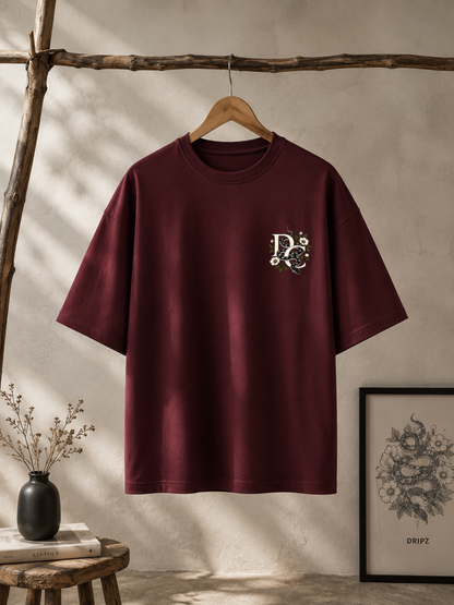 Serpent Bloom Oversized T-Shirt