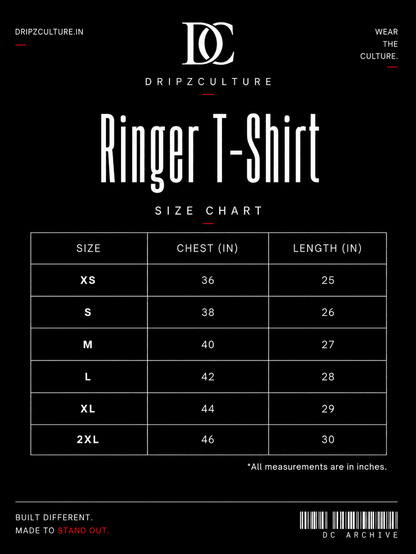 Mustard White Unisex Ringer T-Shirt